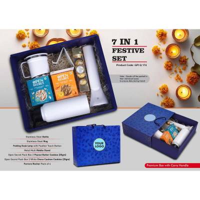 7 In 1 Festive Set Suitable For Corporate Gift Manufacturers in Hyderabad