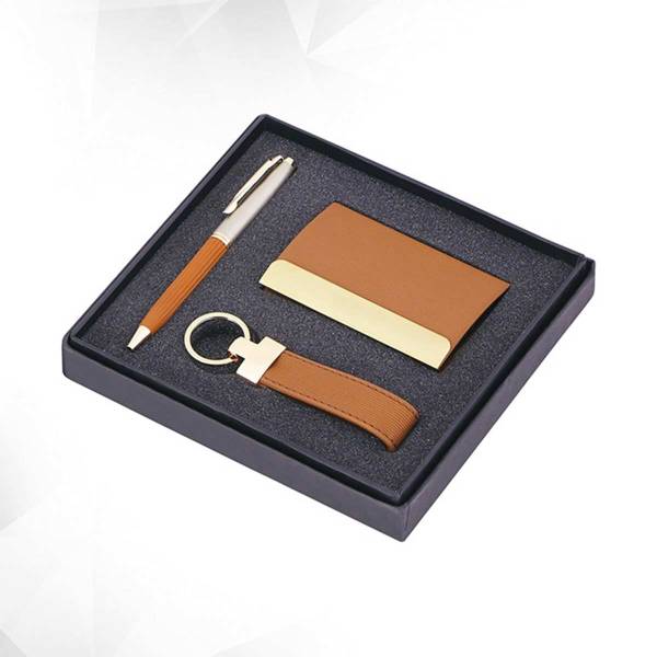 Brown 3 In 1 Corporate Gift Set Manufacturers, Suppliers in Maharashtra