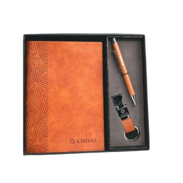 Brown Pen, Keychain & Diary Gift Set Manufacturers, Suppliers in Maharashtra