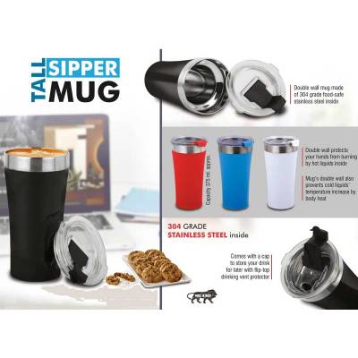 Ceramic Hotel Mug White Black Blue and Red Perfect for Hospitality Manufacturers in Gurugram