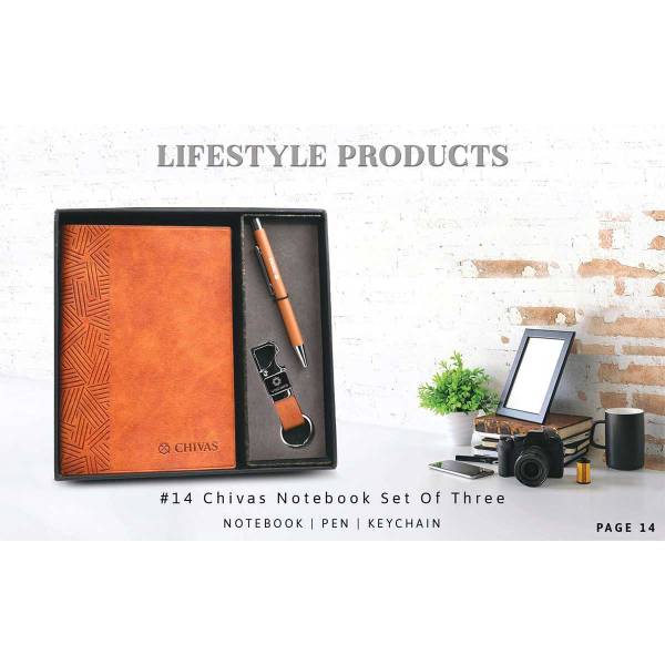 Chivas Notebook Set Of Three Manufacturers, Suppliers in Okhla