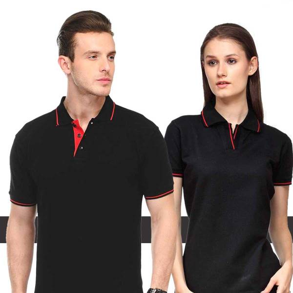 Cotton Tipping Polo T-Shirt Manufacturers, Suppliers in Baddi