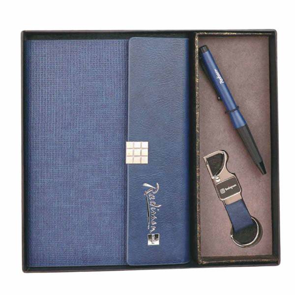 Custom Diary, Pen & Keychain Set For Corporate Gifts Manufacturers, Suppliers in Maharashtra