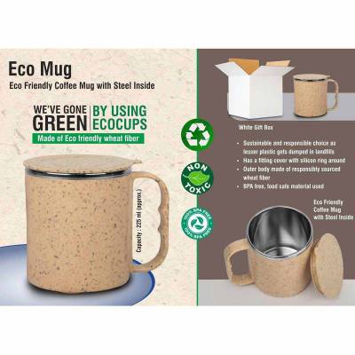 Eco Friendly Cork Mug Brown Color Sustainable and Stylish Manufacturers in West Bengal