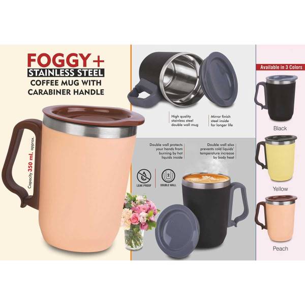 Foggy + Stainless Steel Mug Manufacturers, Suppliers in West Bengal