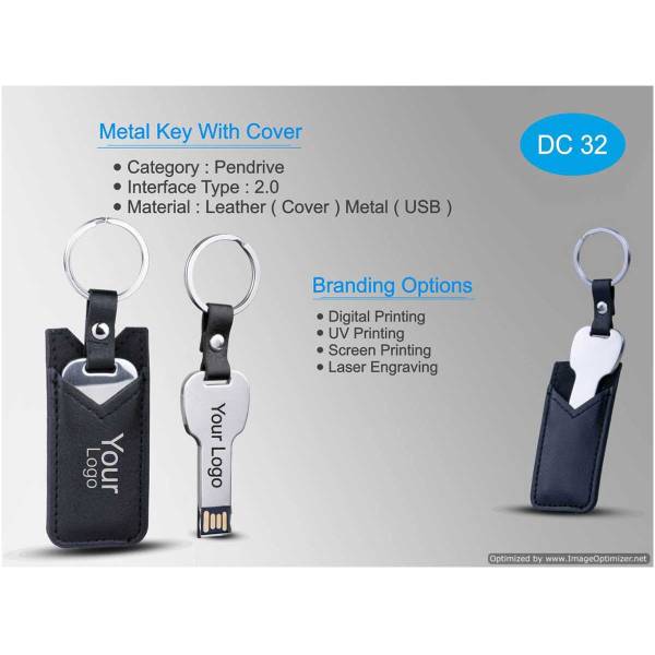 Metal Keychain Pendrive With Cover Manufacturers, Suppliers in Jasola