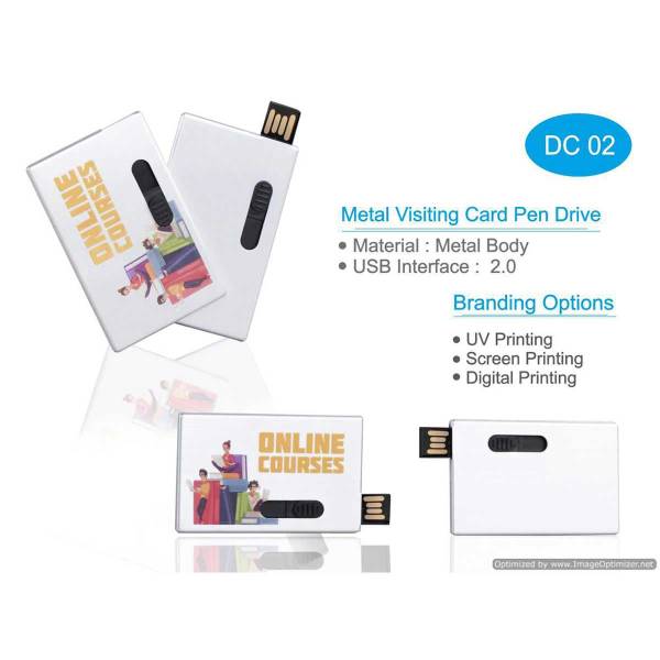 Metal Visiting Card USB Manufacturers, Suppliers in Jasola