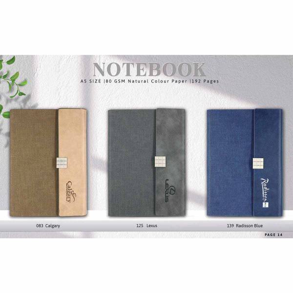 Notebook A5 Size 160 GSM Natural Colour Paper, 1192 Pages With Three Color Choices Manufacturers, Suppliers in Delhi