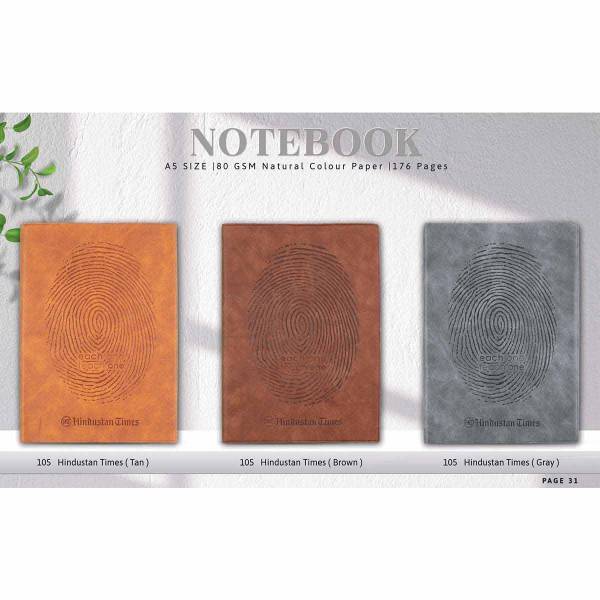 Notebook A5 Size 160 GSM Natural Colour Paper, 176 Pages For Artists And Writers Manufacturers, Suppliers in Delhi