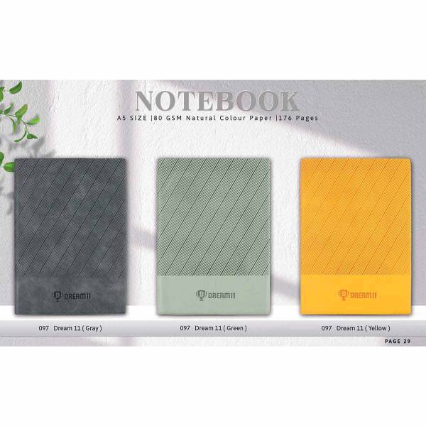 Notebook A5 Size 160 GSM Natural Colour Paper, 176 Pages For Easy Journaling Manufacturers, Suppliers in Delhi