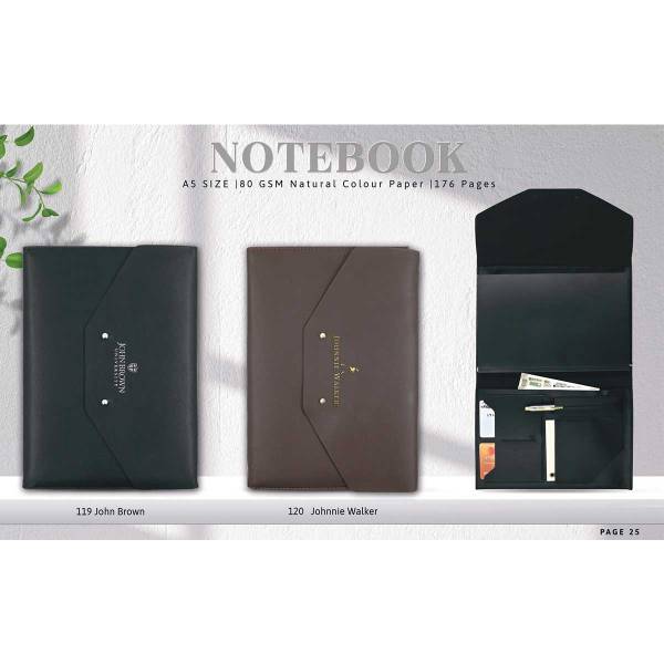 Notebook A5 Size 60 GSM Natural Colour Paper 1176 Pages Manufacturers, Suppliers in Delhi