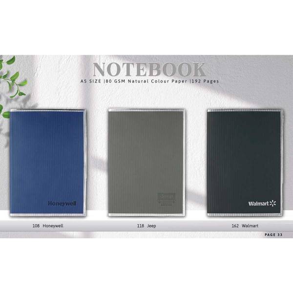 Notebook A5 With 80 GSM Natural Paper, 192 Pages – Available In Three Vibrant Colors Manufacturers, Suppliers in Delhi