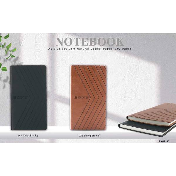 Notebook A6 Size 160 GSM Natural Colour Paper, 1192 Pages Manufacturers, Suppliers in Delhi