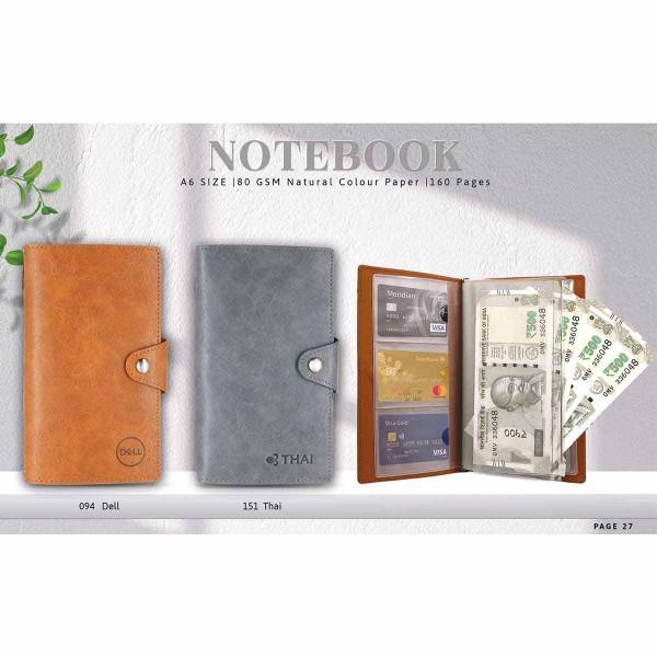 Notebook A6 Size 160 GSM Natural Colour Paper, 160 Pages Manufacturers, Suppliers in Delhi