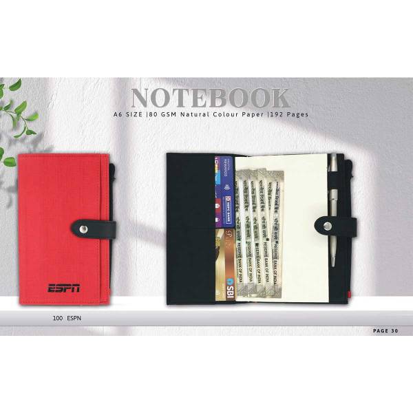 Notebook A6 Size 180 GSM Natural Colour Paper 1192 Pages Manufacturers, Suppliers in Delhi