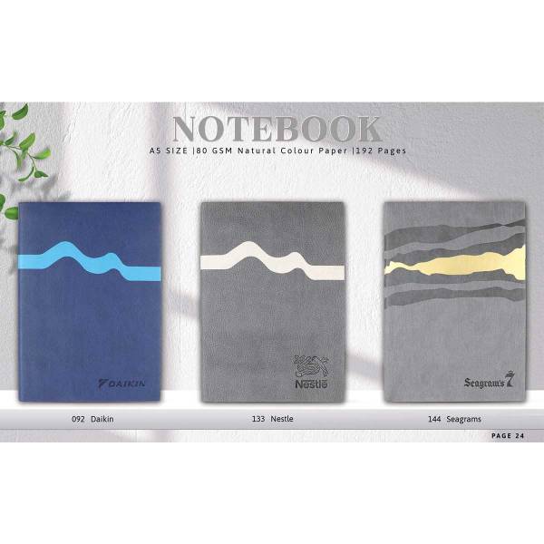 Notebook Featuring 160 GSM Natural Colour Paper, 1192 Pages, Available In Three Colours Manufacturers, Suppliers in Delhi