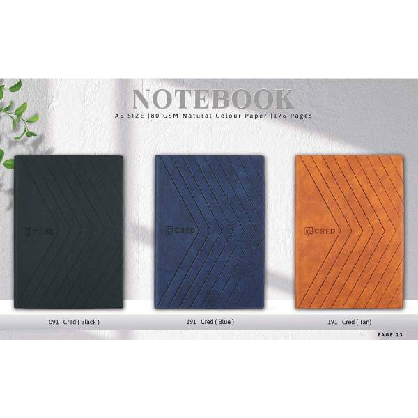 Notebook With 160 GSM Natural Colour Paper, 1176 Pages In Three Colours Manufacturers, Suppliers in Delhi