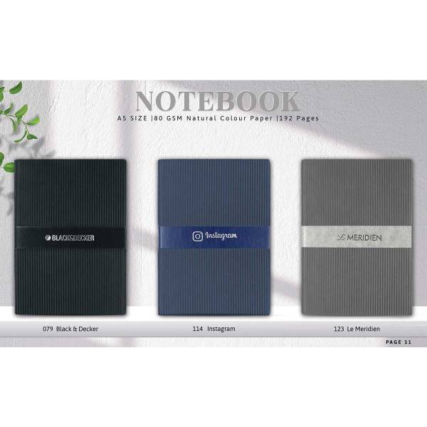 Notebook With 160 GSM Natural Colour Paper, 1192 Pages, Available In Three Colours Manufacturers, Suppliers in Delhi