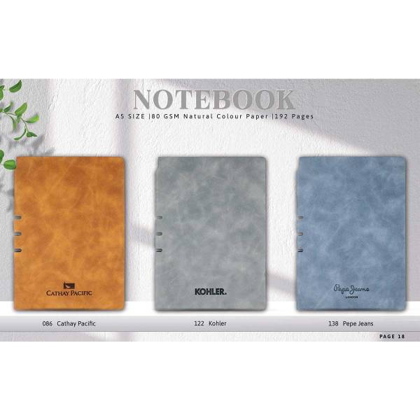 Notebook With 160 GSM Natural Colour Paper, 1192 Pages, Three Colour Options Manufacturers, Suppliers in Delhi