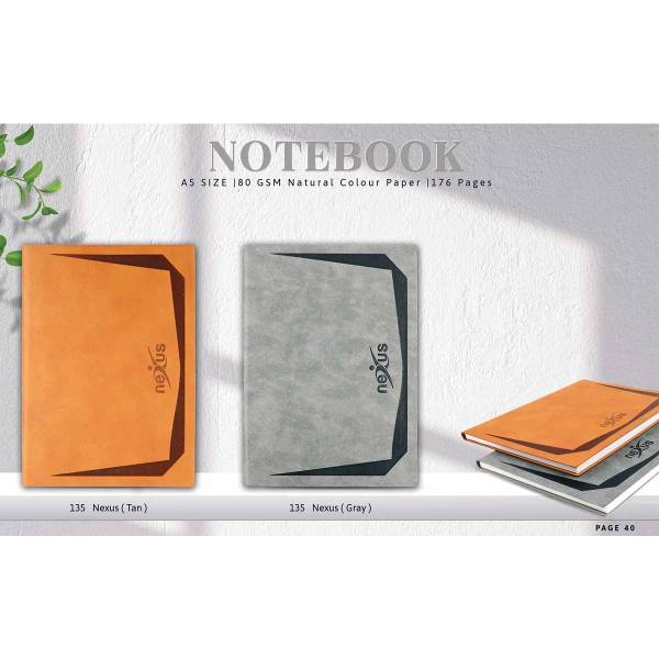 Notebook With 180 GSM Natural Colour Paper, 1176 Pages For Smooth Writing Experience Manufacturers, Suppliers in Delhi