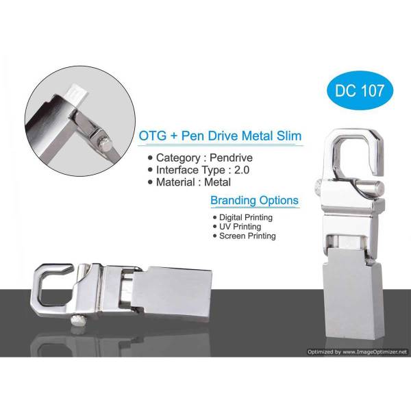 OTG + Metal Pendrive Slim Manufacturers, Suppliers in Jasola