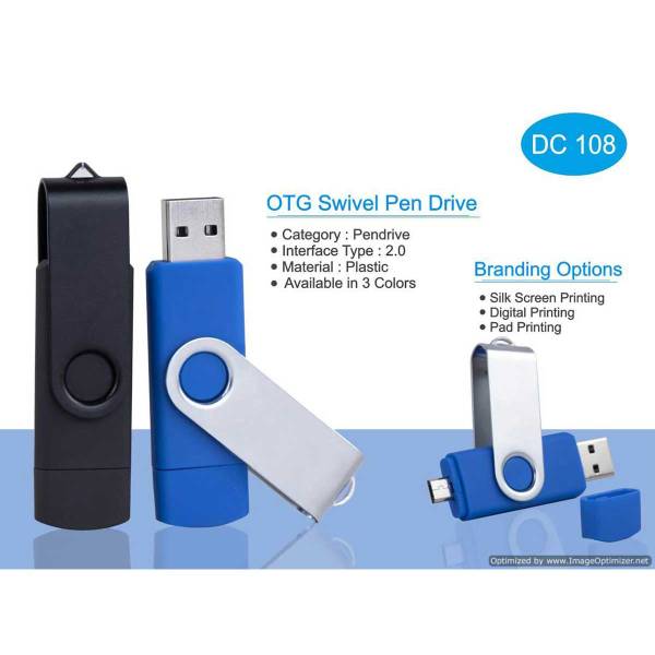 OTG Swivel Pendrive Manufacturers, Suppliers in Jasola