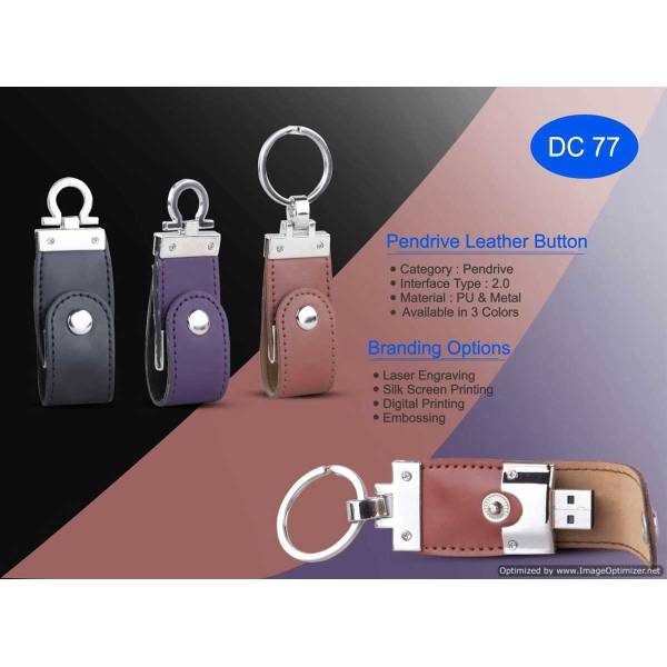 Pendrive Leather Button Manufacturers, Suppliers in Jasola