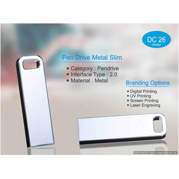 Pendrive Metal Slim Manufacturers, Suppliers in Jasola