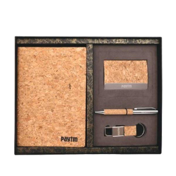 Personalized Cork Diary, Pen, Cardholder & Keychain Set Manufacturers, Suppliers in Maharashtra