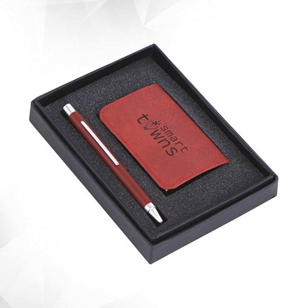 Premium 2 In 1 Pen & Card Holder Set For Business Gifting Manufacturers, Suppliers in Maharashtra