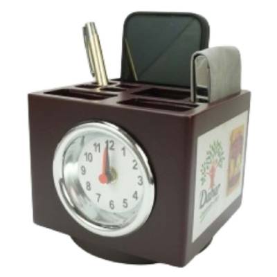 Premium Maroon Color Revolving Pen Stand for Office Use Manufacturers in Noida