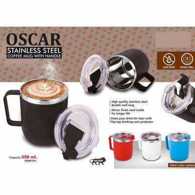 Premium Stainless Steel Coffee Mug with Handle for Tea and Beverage Serving Manufacturers in Ahmedabad