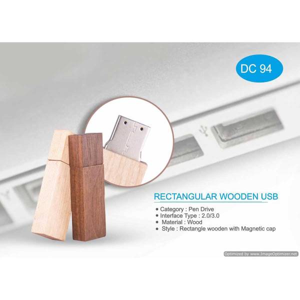 Rectangular Wooden Pendrive Manufacturers, Suppliers in Jasola