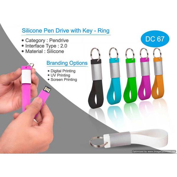 Silicone Pendrive With Ring Manufacturers, Suppliers in Jasola