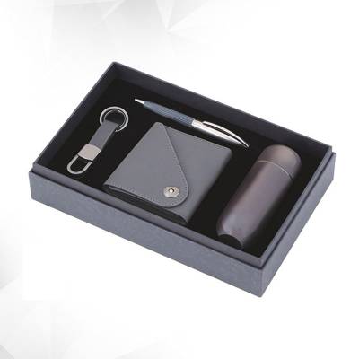 Silver Leather Corporate Executive Gift Set Ideal for Corporate Gifting Manufacturers in Ahmedabad