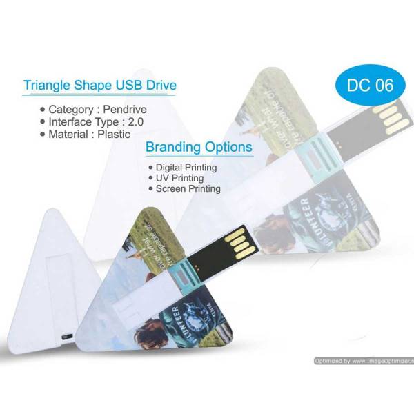 Triangle Shape Pendrive Manufacturers, Suppliers in Jasola